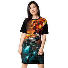 Load image into Gallery viewer, Showdown T-shirt dress