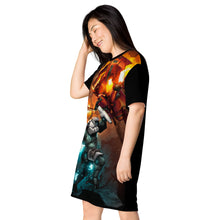 Load image into Gallery viewer, Showdown T-shirt dress